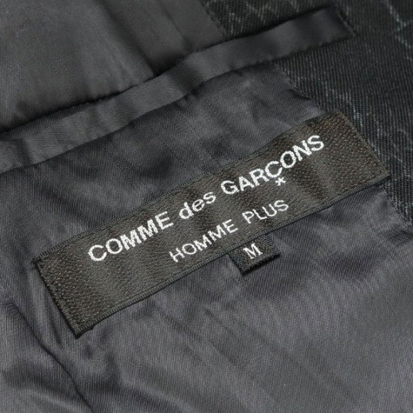 COMME des GARCONS HOMME PLUS 2000AW クロコ柄パネル3Bテーラードジャケット DOCKING ROCK ドッキングロック ARCHIVE PJ-04029 古着・中古-5枚目のアイテム画像