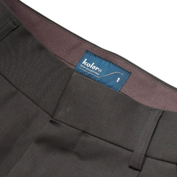KOLOR 2025AW Pleated Palazzo Pan プリーツスラックスパンツ 25WCL-P07121 古着・中古-6枚目のアイテム画像