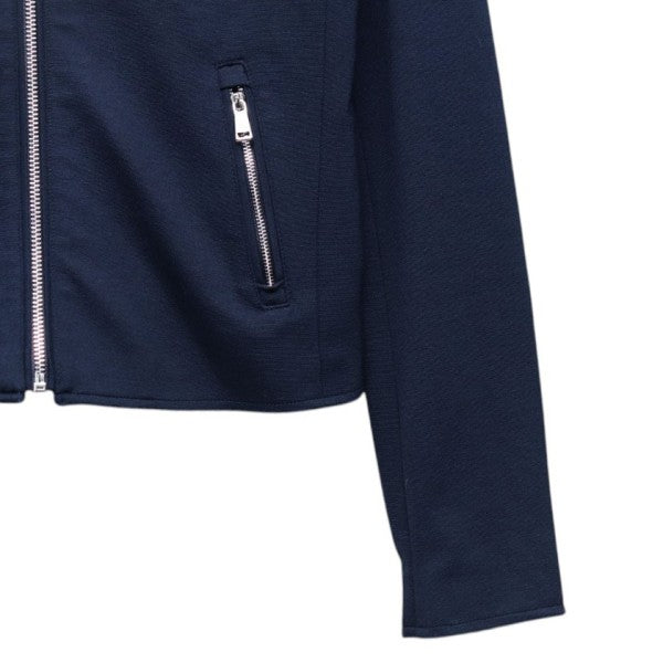 LAUREN RALPH LAUREN 2025AW フェイクレザートリムポンチモトジャケット ブルゾン 100067529 古着・中古-4枚目のアイテム画像