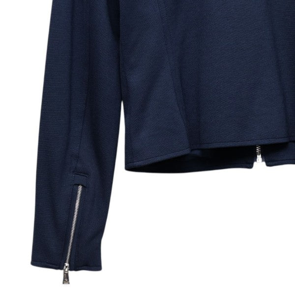 LAUREN RALPH LAUREN 2025AW フェイクレザートリムポンチモトジャケット ブルゾン 100067529 古着・中古-5枚目のアイテム画像