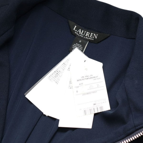 LAUREN RALPH LAUREN 2025AW フェイクレザートリムポンチモトジャケット ブルゾン 100067529 古着・中古-6枚目のアイテム画像