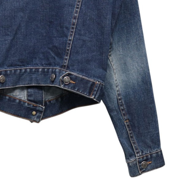 GUCCI ショートデニムジャケット Gジャン ジージャン 207-1254-4155 古着・中古-5枚目のアイテム画像