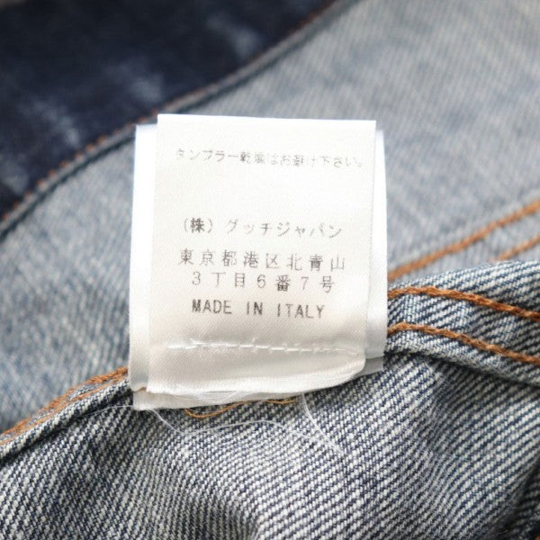 GUCCI ショートデニムジャケット Gジャン ジージャン 207-1254-4155 古着・中古-7枚目のアイテム画像