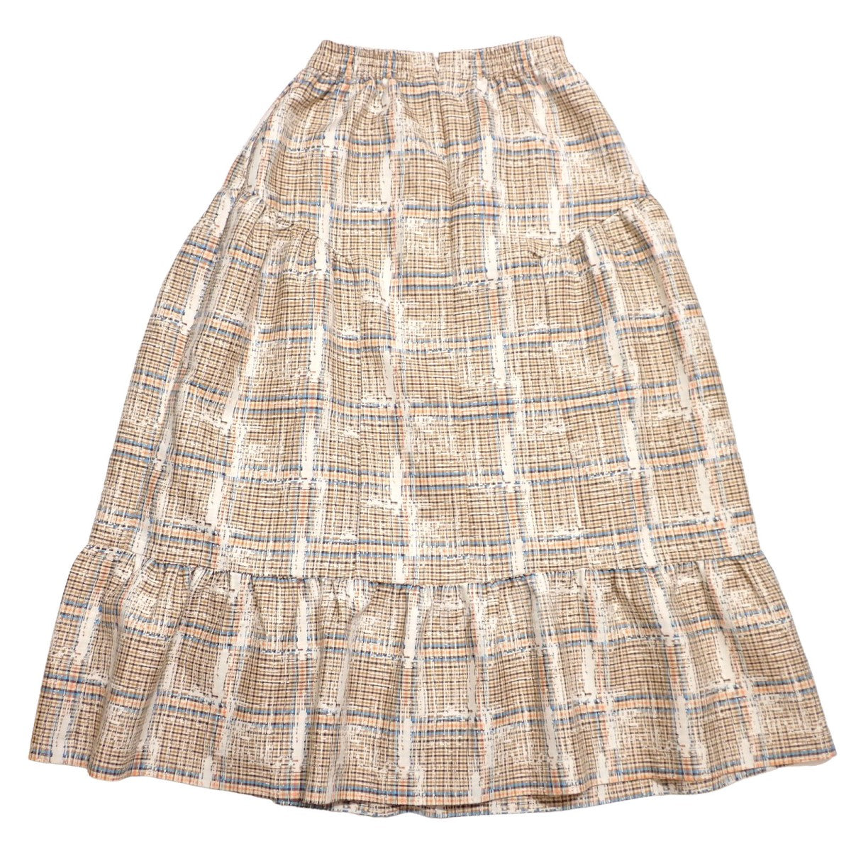 Plaid Jacquard Midi Skirt ジャガードスカート