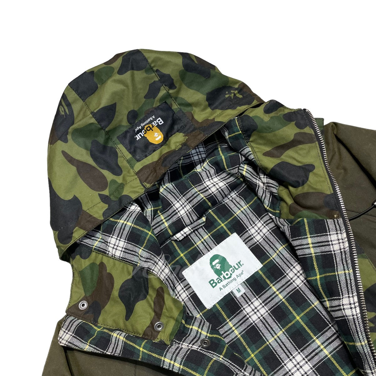 Barbour(バーブァー) A BATHING APE 1ST CAMO BEDALE SNOWBOARD JACKET ...