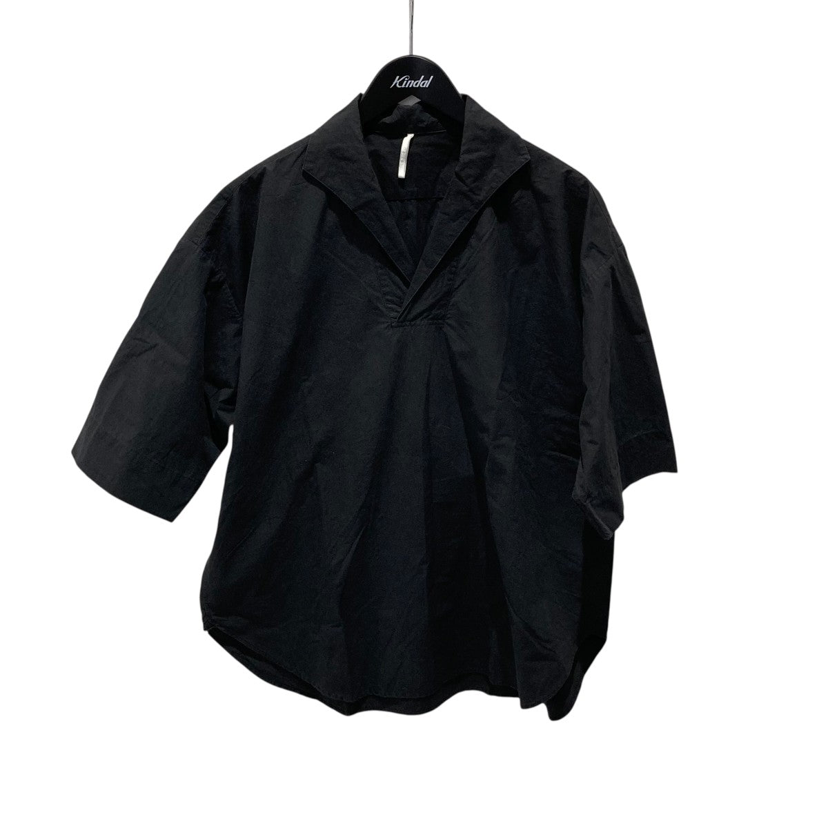 SUS-SOUS(シュスー) 半袖シャツ08-SS002 08-SS002 ブラック