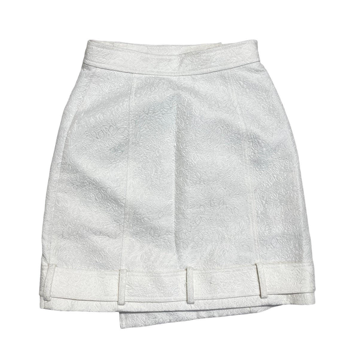LE CIEL BLEU(ルシェルブルー) Jacquard Trench Mini Skirt ミニ 