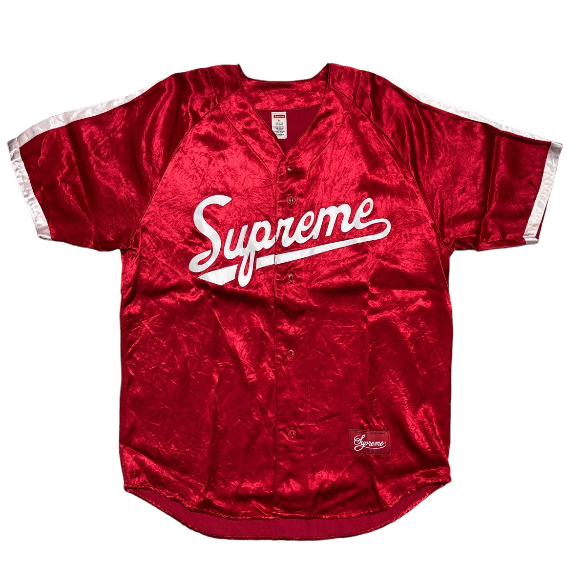 Satin Baseball Jerseyベースボールシャツ