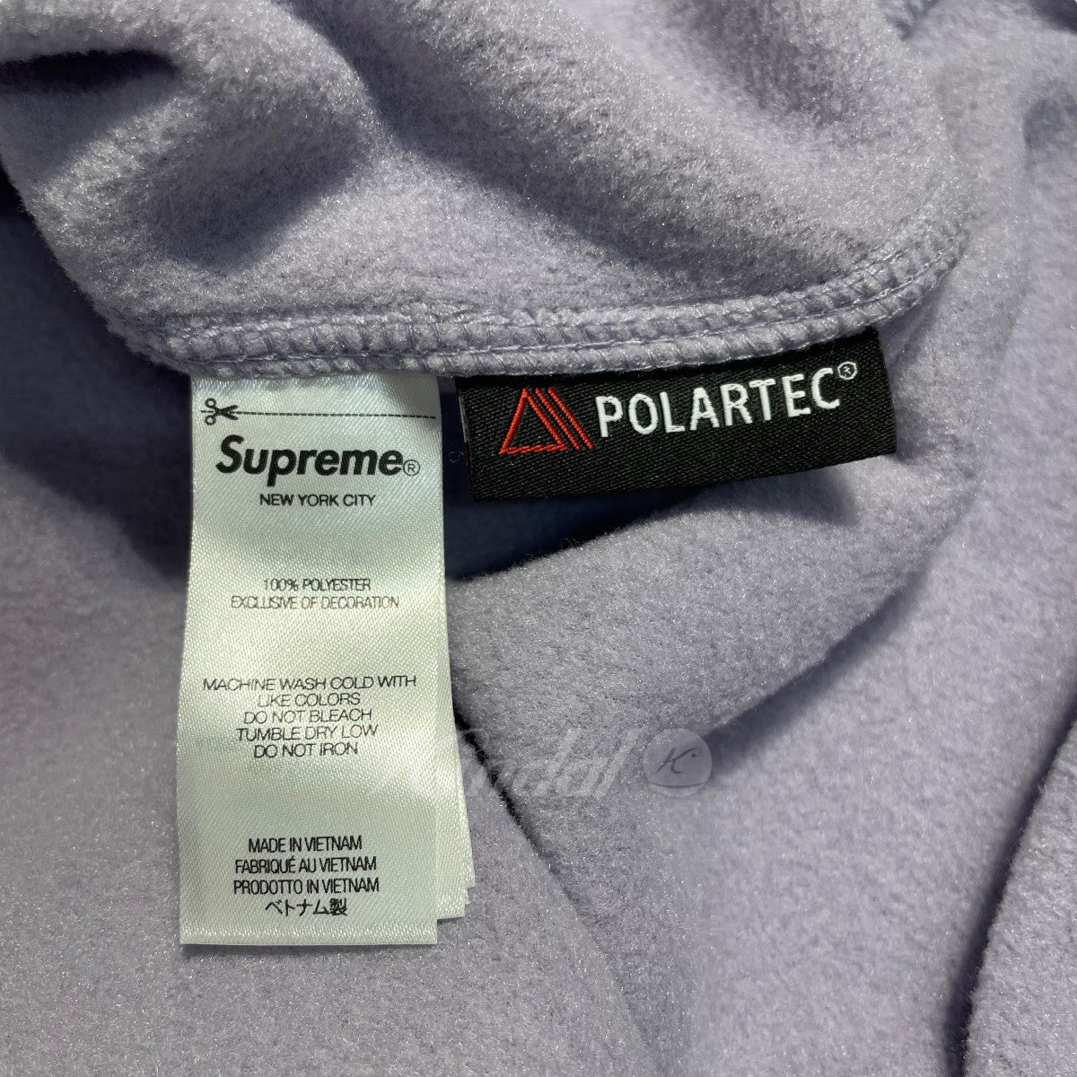 SUPREME(シュプリーム) 2023AW Polartec Shirt パープル サイズ 14 ...