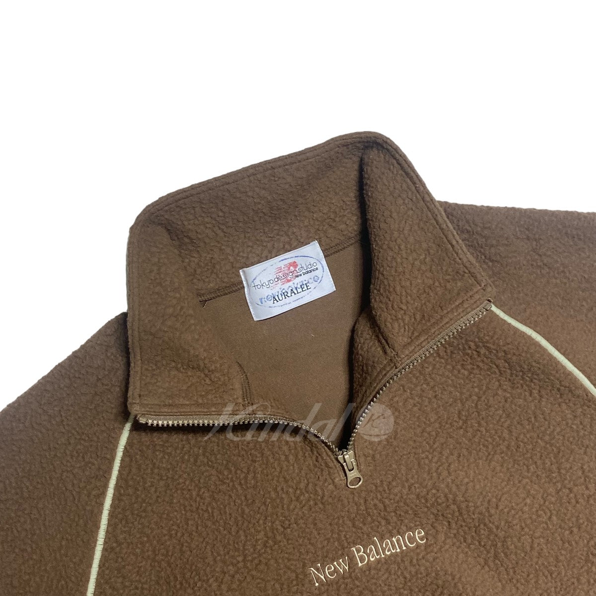 AURALEE(オーラリー) ×NEW BALANCE Fleece Quarter Zip Jacket フリースジャケット