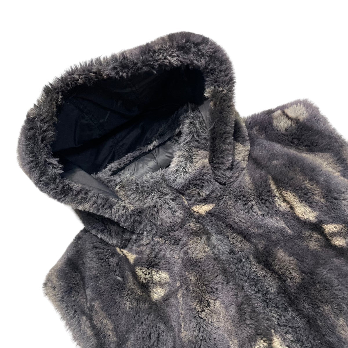 SUPREME(シュプリーム) 2021AW Faux Fur Hooded Vest ファーベスト 