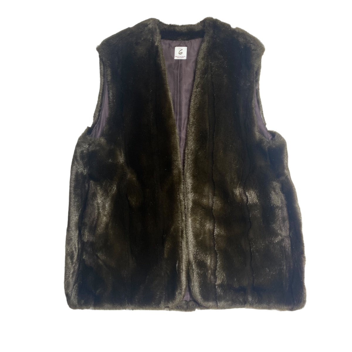 FAKE MINK FUR VEST フェイクファーベスト／8625 151 0093