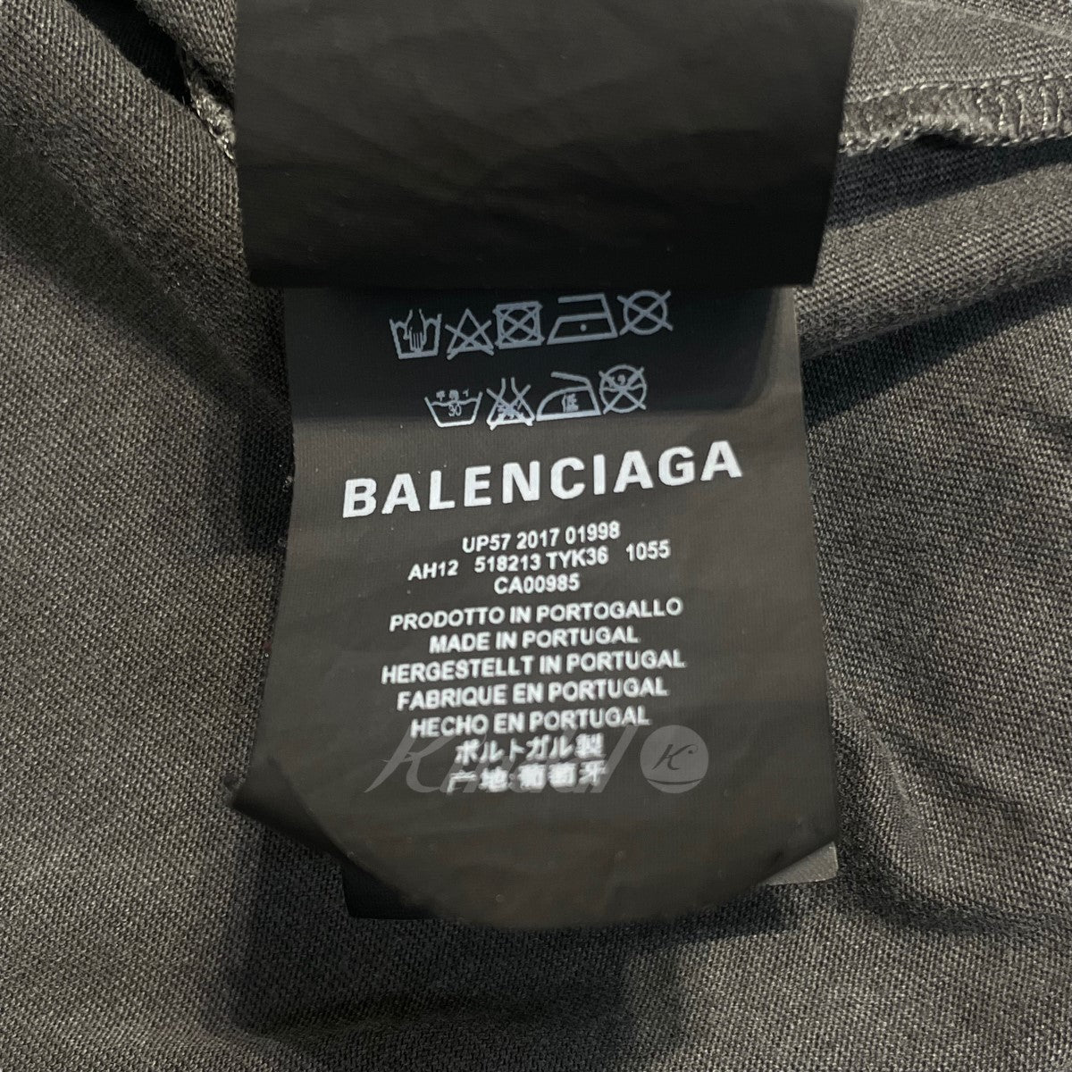 BALENCIAGA(バレンシアガ) 17AW Paris S／S Tee 半袖カットソー 518213 ...