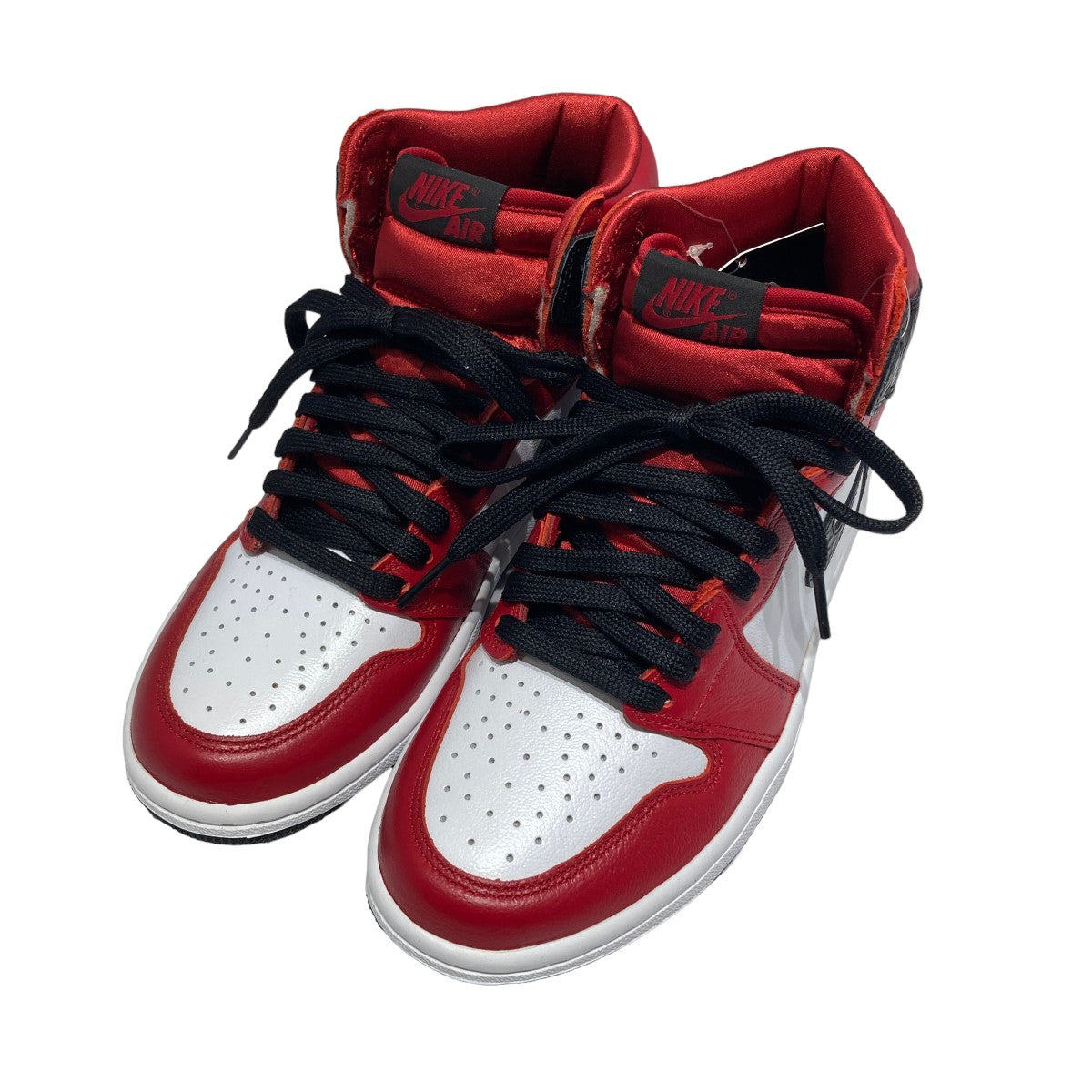 Wmns Air Jordan 1 High OG Satin Red エアジョーダン1 ハイ OG