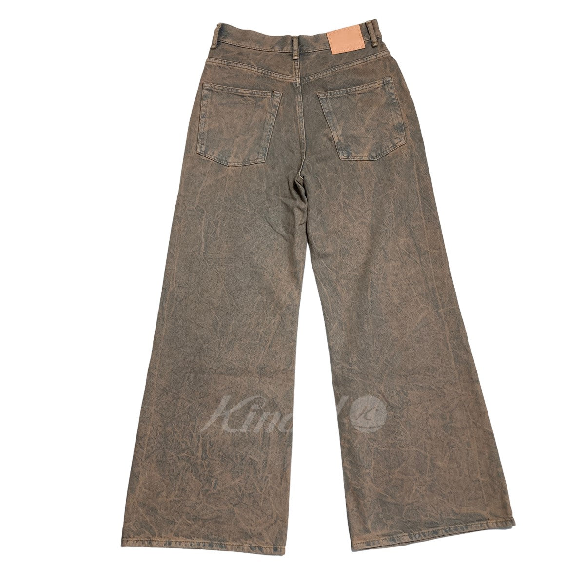 ACNE STUDIOS(アクネストゥディオズ) Relaxed-Fit 2022 Jeans フレアデニムパンツ／a00399 a00399  ブラウン サイズ 14｜【公式】カインドオルオンライン ブランド古着・中古通販【kindal】