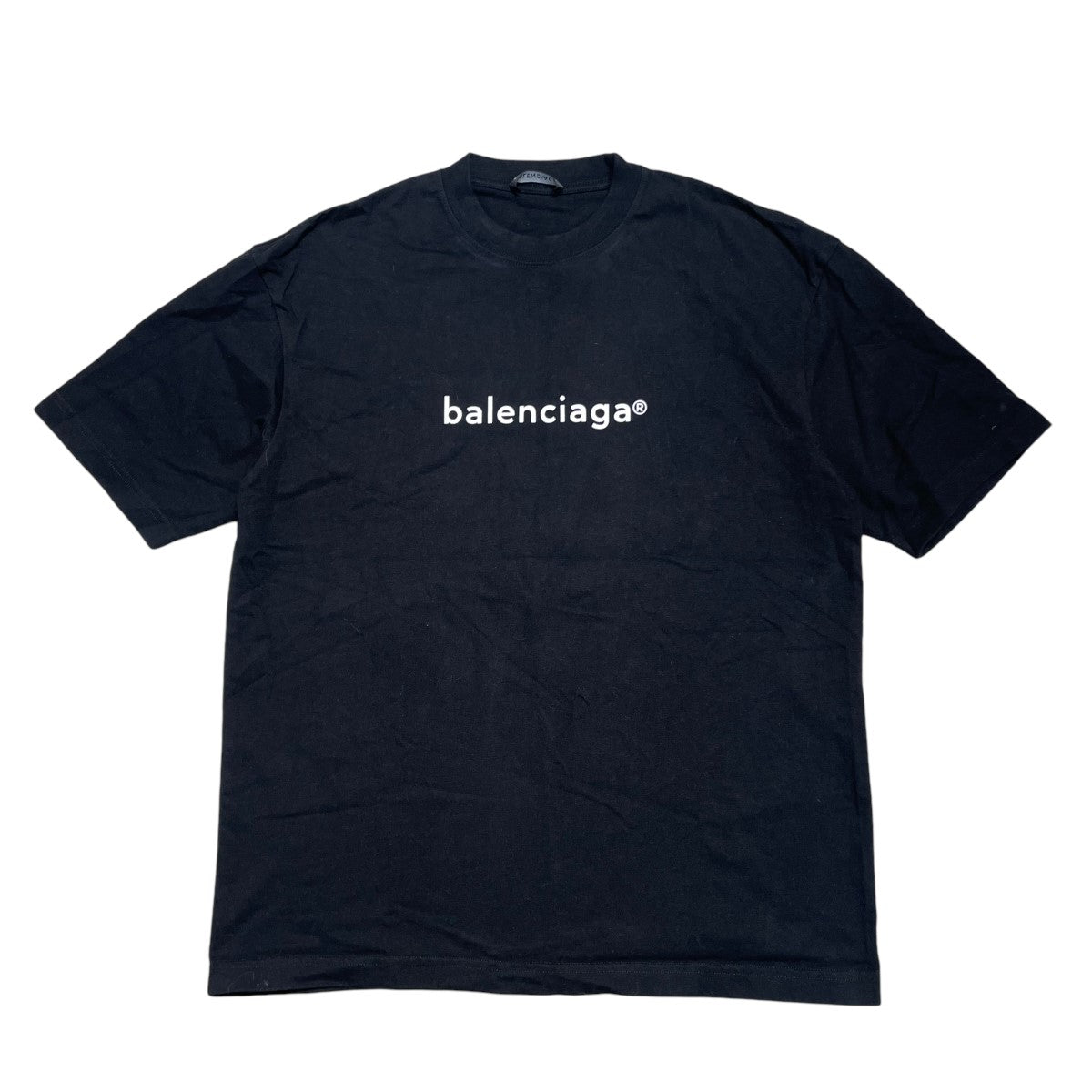 BALENCIAGA(バレンシアガ) ロゴプリント半袖Tシャツ／612966 612966 ...