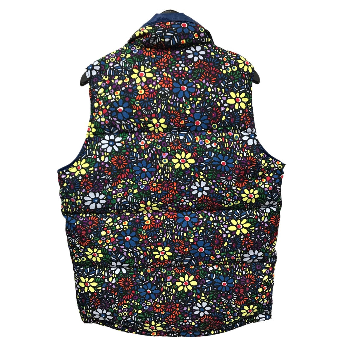 花柄 中綿ベスト