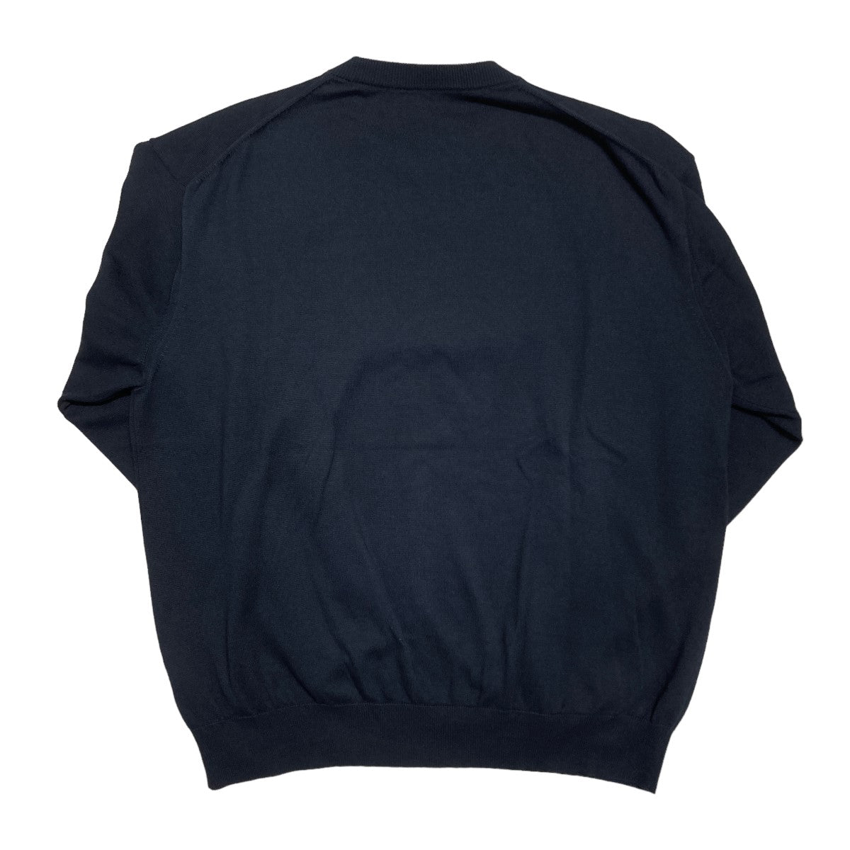 品質保証人気APRESSE L/S Knit T-Shirt クルーネックニット ネイビー トップス