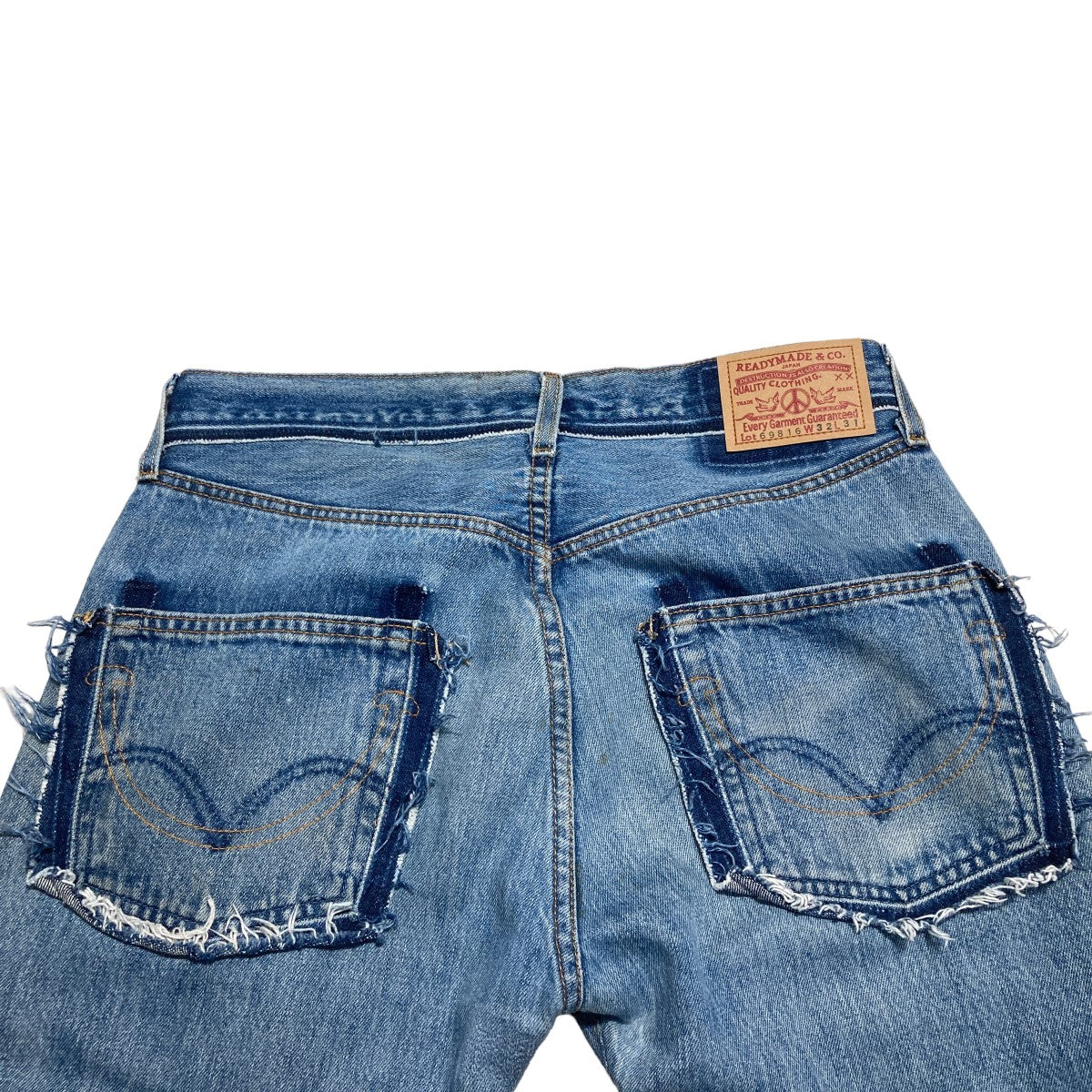 31,200円READY MADE re jeans 再構築デニムパンツ