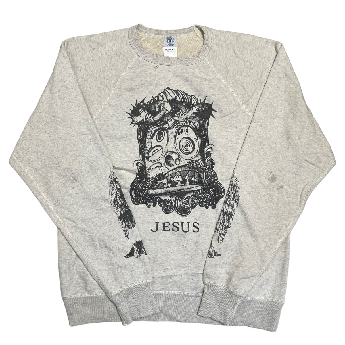 ×村上隆 JESUS CREWNECK SWEAT SM-A21-0000-076クルーネックスウェット