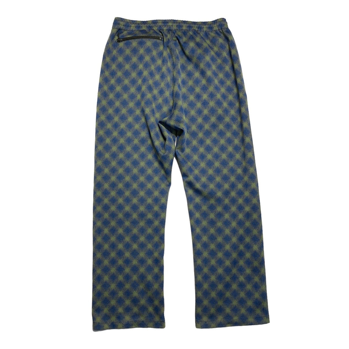 Needles(ニードルス) Track Pants Poly Jq 総柄トラックパンツ／LQ225 LQ225 グリーン×ブルー サイズ  M｜【公式】カインドオルオンライン ブランド古着・中古通販【kindal】