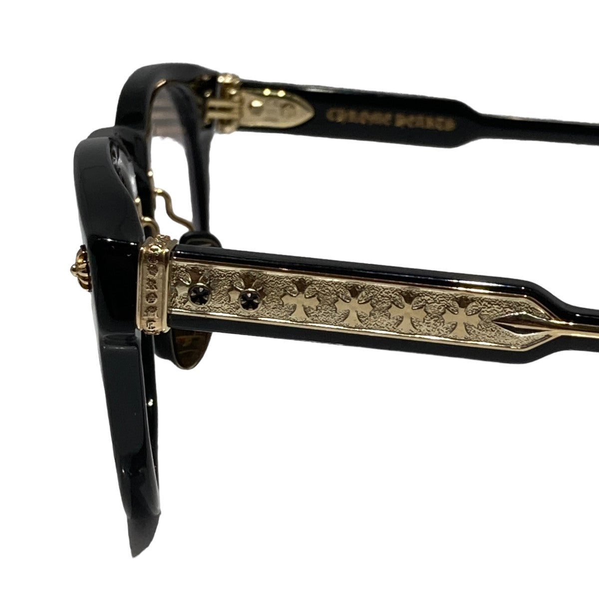 CHROME HEARTS クロムハーツ FOTI H.T.2 フォティ メガネ 18KGP  