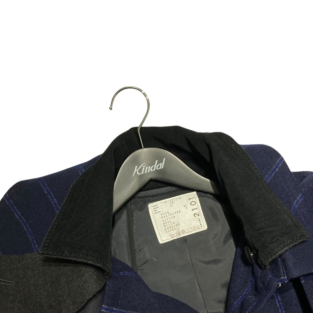 sacai(サカイ) ストライプステンカラーコート19-02101M 19-02101M