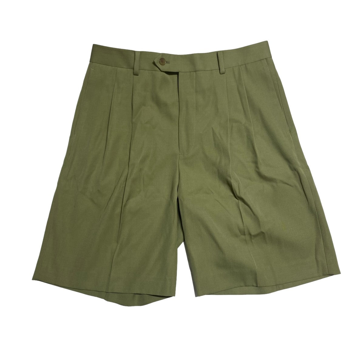 AURALEE(オーラリー) 24SS20 LIGHT WOOL MAX GABARDINE SHORTSショートパンツ オリーブ サイズ  L｜【公式】カインドオルオンライン ブランド古着・中古通販【kindal】