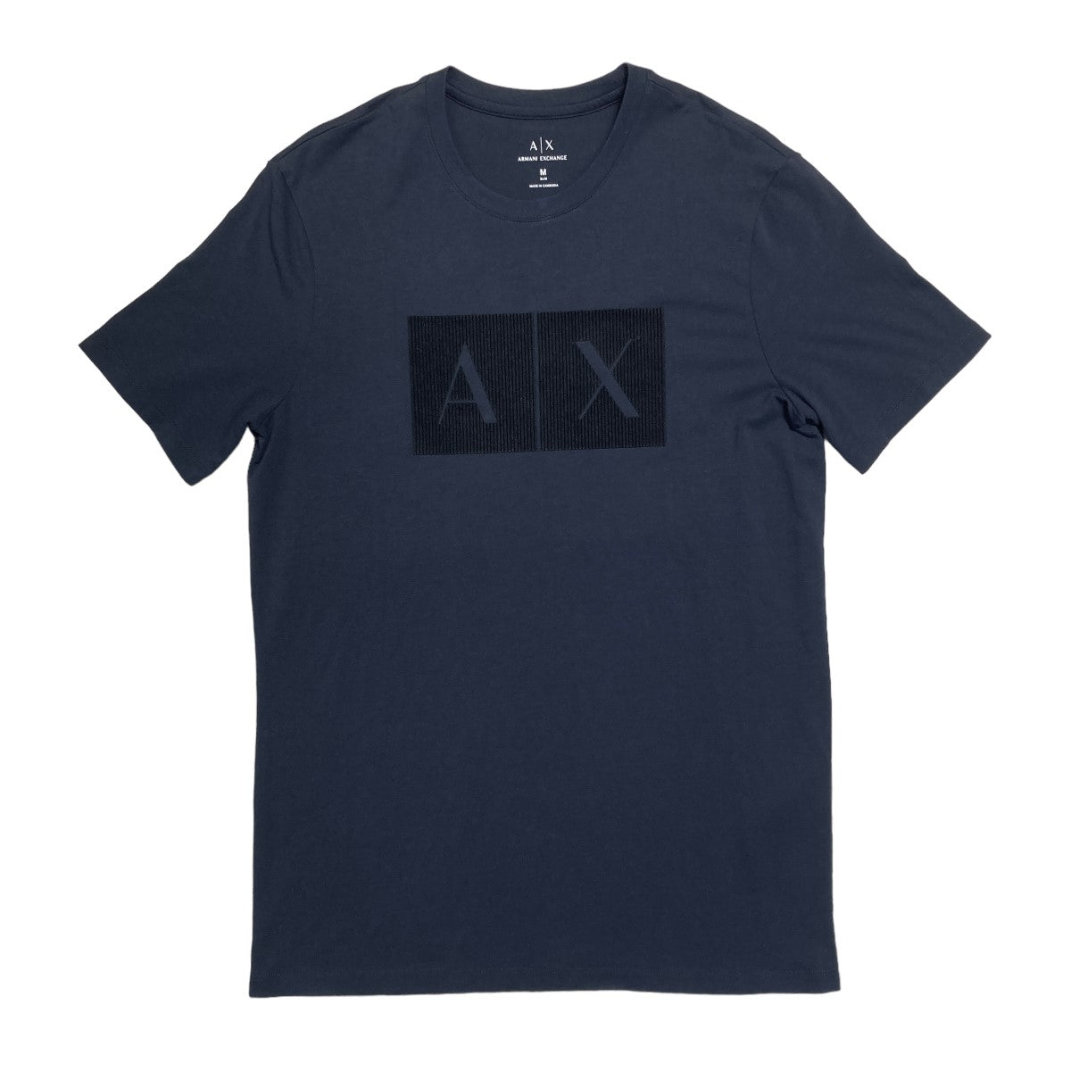 ARMANI EXCHANGE ロゴ半袖カットソー6KZTGB ZJE6Z 古着・中古-1枚目のアイテム画像