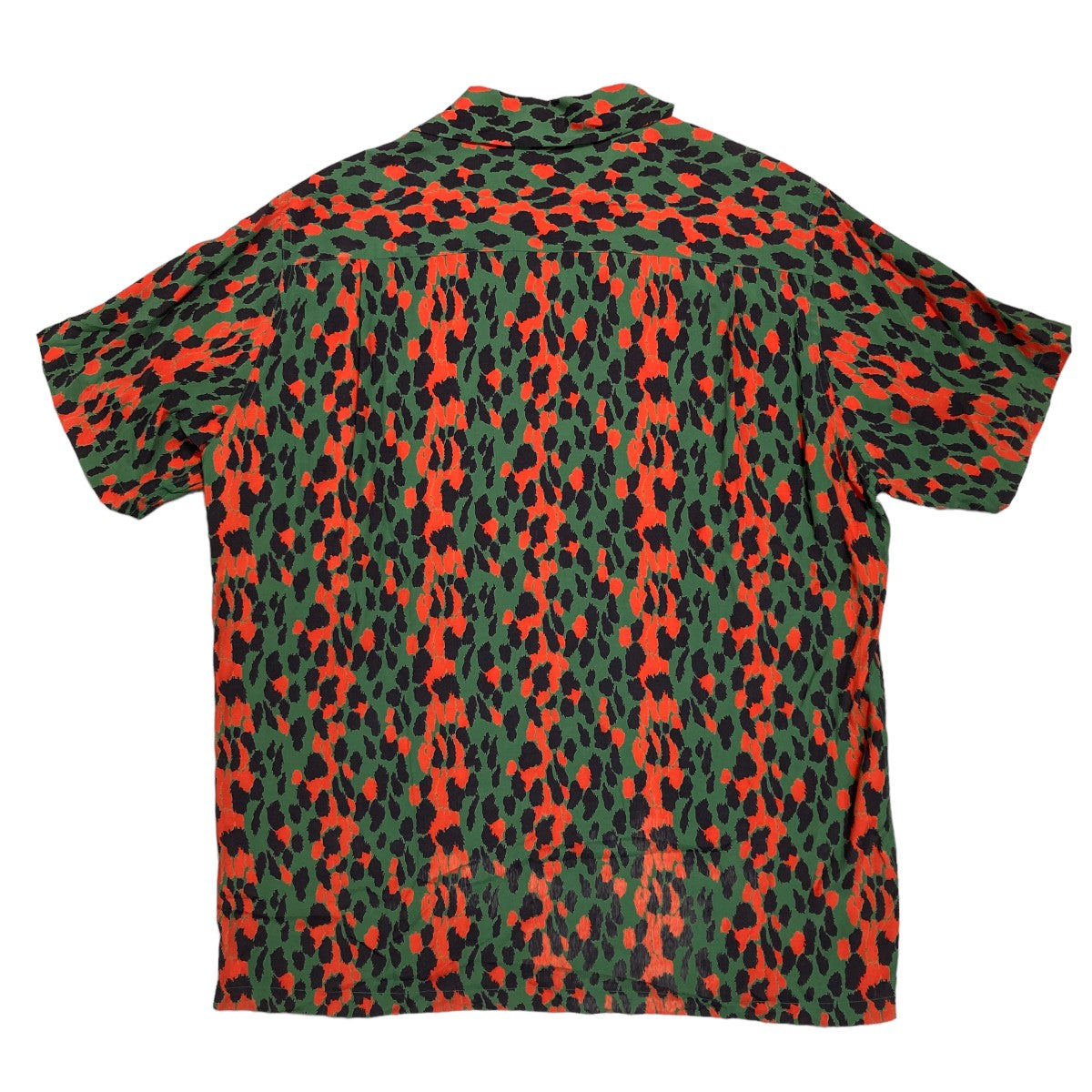 新品 ワコマリア レオパード 半袖シャツ M 50s 50'S WACKO MARIA(ワコマリア) 19SSLEOPARD HWAIIAN SHIRTレオパード
