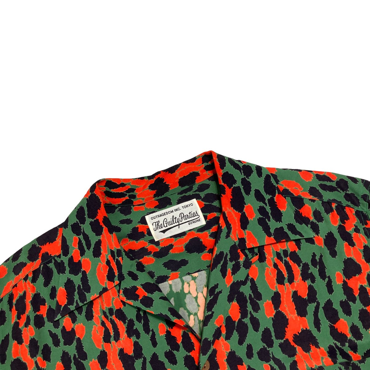 19SSLEOPARD HWAIIAN SHIRTレオパード半袖シャツ