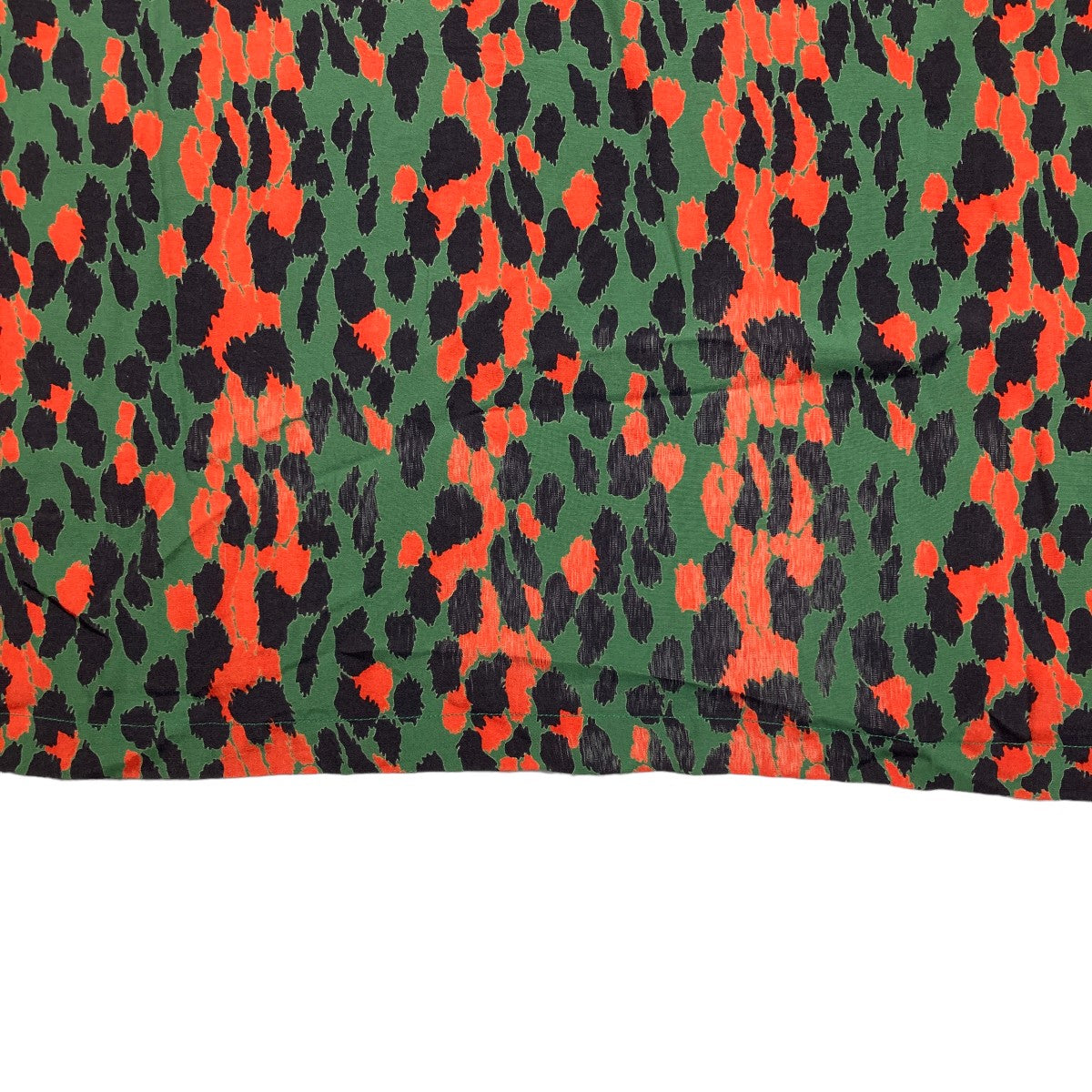 19SSLEOPARD HWAIIAN SHIRTレオパード半袖シャツ