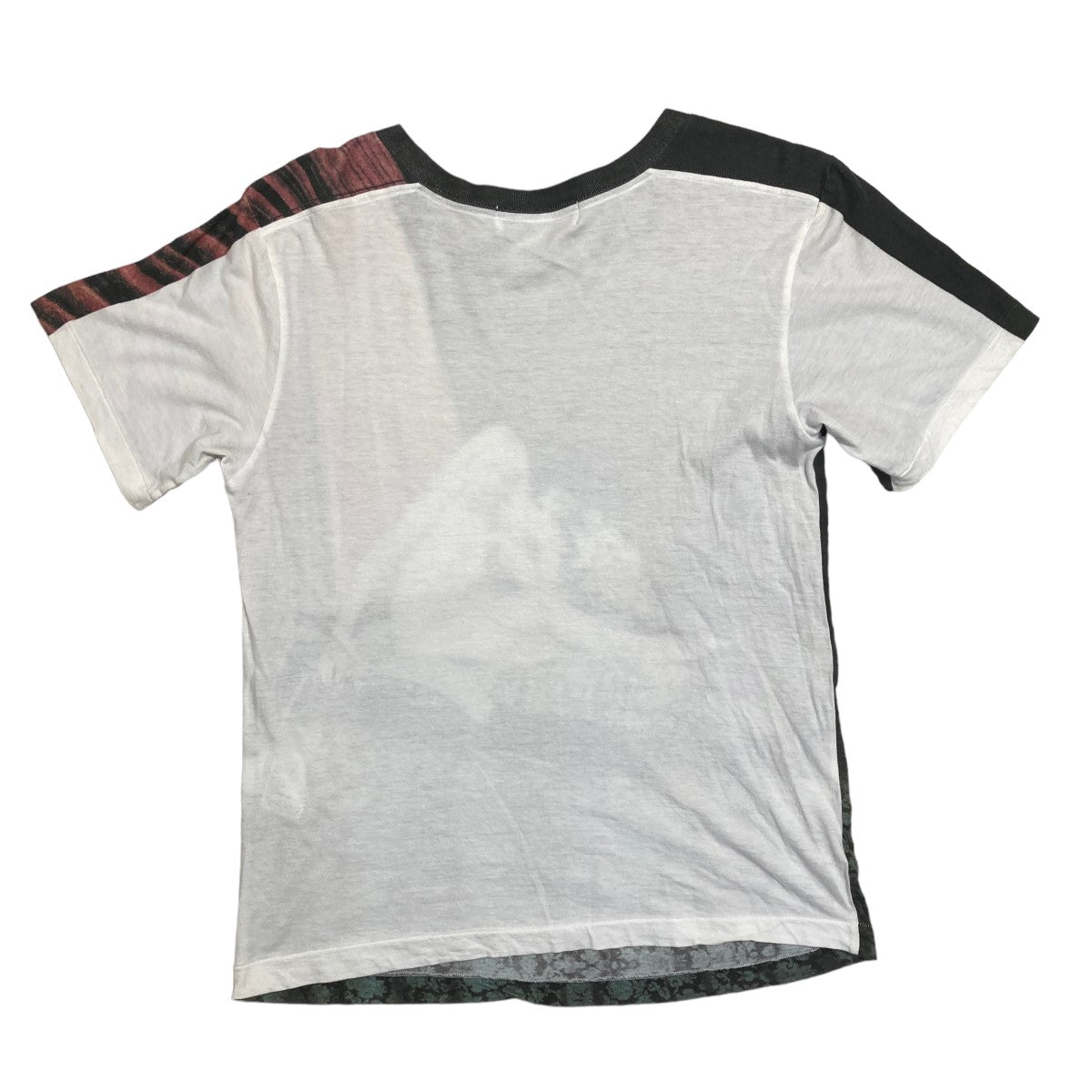 VIRILIS Tシャツ 半袖 スタッズ クルーネック ロゴ プリント 44