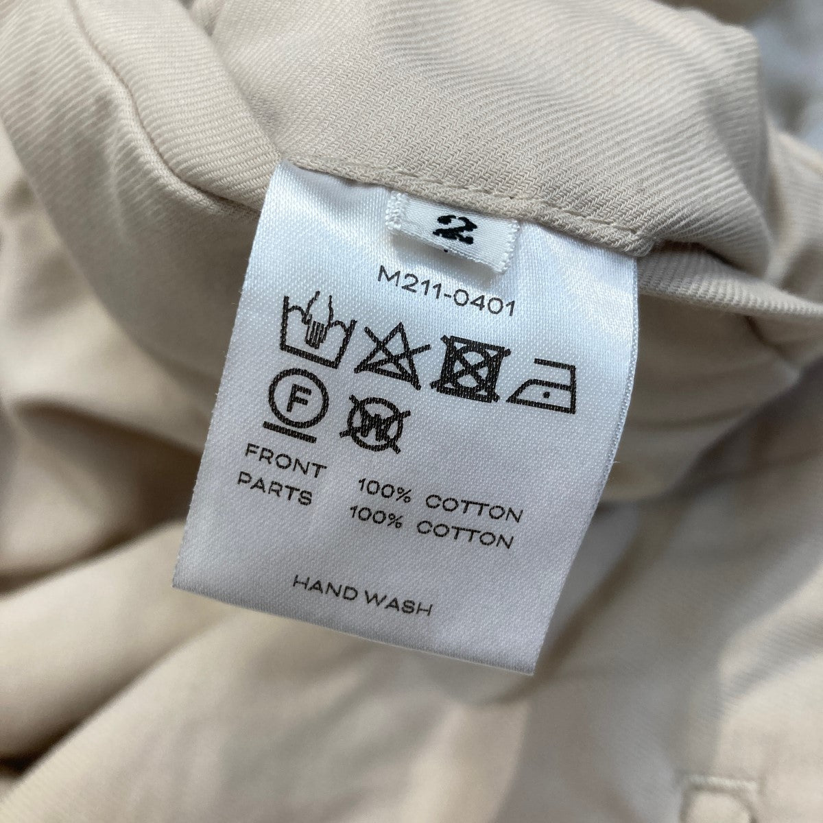 ワンタックパンツ スラックスM211-0401