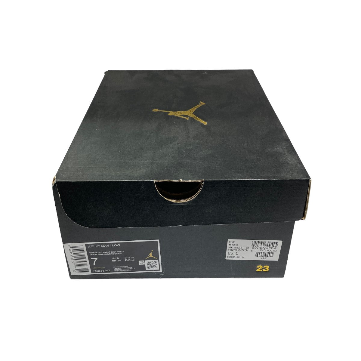 Air Jordan 1 Low True Blueスニーカー553558-412