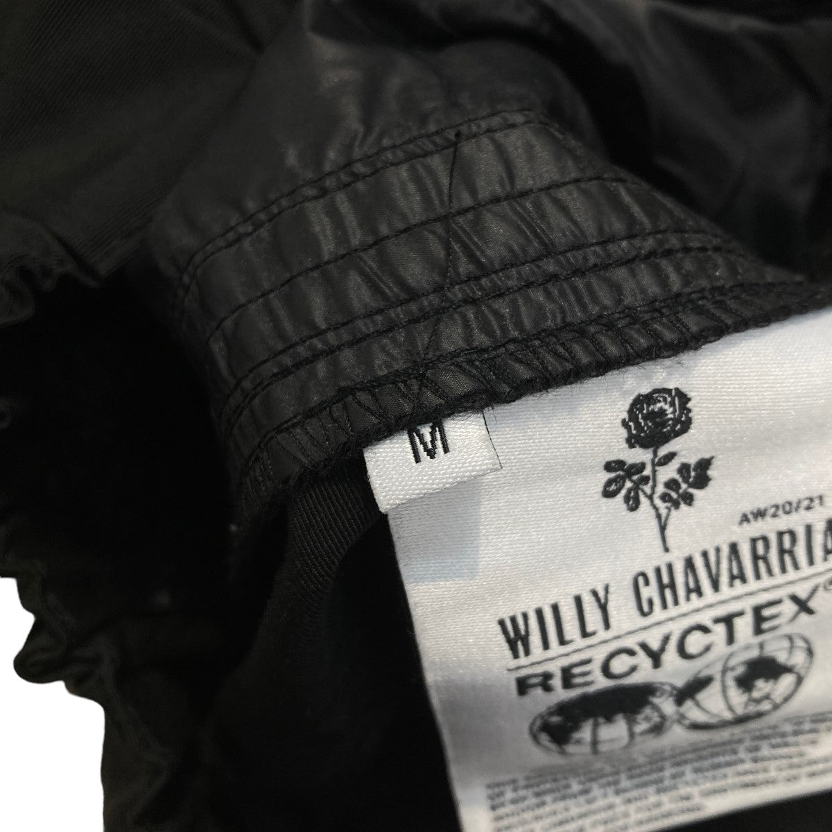 WILLY CHAVARRIA(ウィリーチャバリア) 20AWWINDBREAKER PANTSナイロンパンツAW20-REC015  AW20-REC015 ブラック サイズ M｜【公式】カインドオルオンライン ブランド古着・中古通販【kindal】