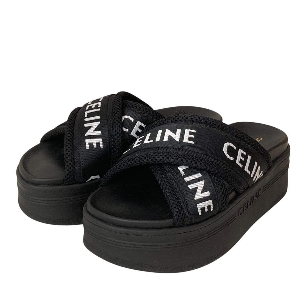 CELINE(セリーヌ) 厚底サンダルRM 0273 RM 0273 ブラック サイズ CELINE(セリーヌ) 厚底サンダルRM 0273 RM 0273 ブラック サイズ