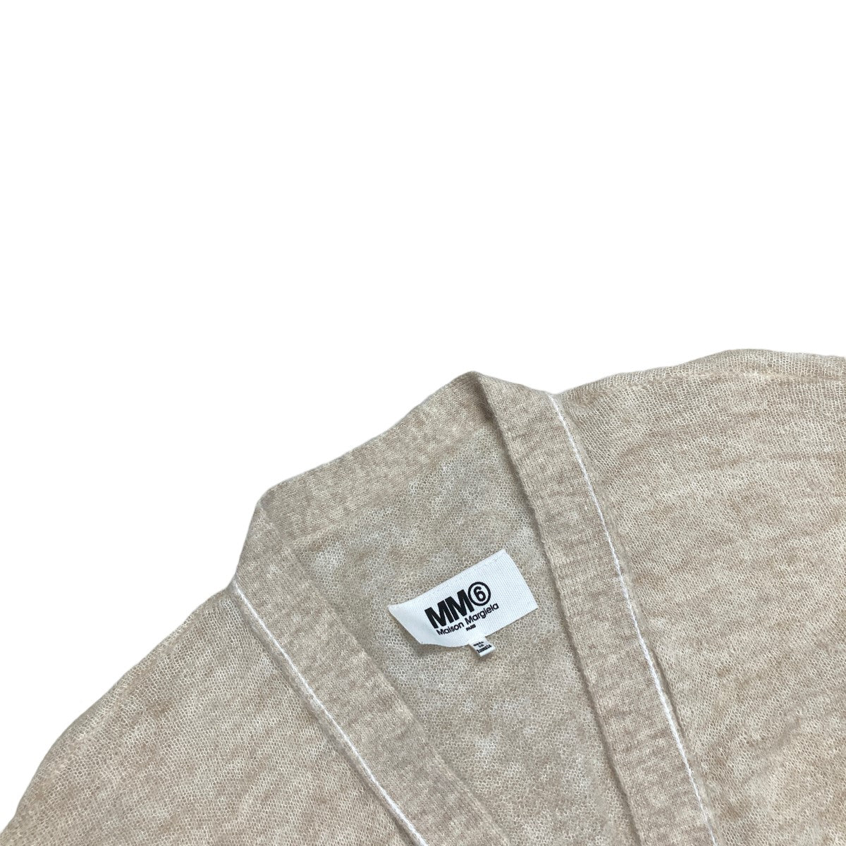 MM6 Maison Margiela(マルタンマルジェラ) Damage knit cardigan