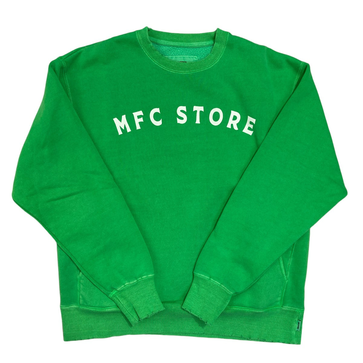 ARCH LOGO NEON PIGMENT CREWNECKクルーネックスウェット