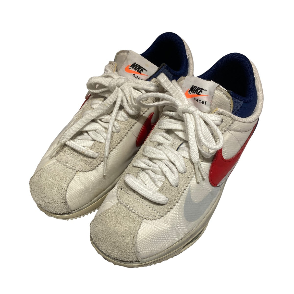 NIKE×sacai Zoom Cortez White and University Redズーム コルテッツ スニーカーDQ0581-100  DQ0581-100 ホワイト サイズ 28cm｜【公式】カインドオルオンライン ブランド古着・中古通販【kindal】