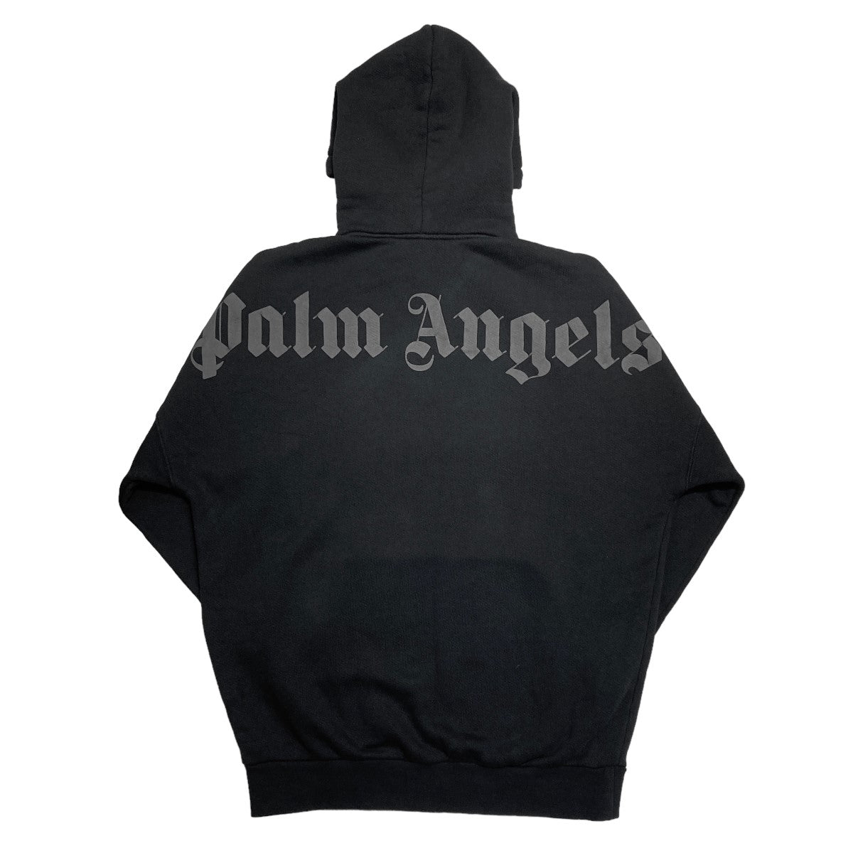 Palm Angels(パームエンジェルス) バックロゴ プルオーバーパーカーPMBB036R21FLE002 PMBB036R21FLE002  ブラック サイズ M｜【公式】カインドオルオンライン ブランド古着・中古通販【kindal】