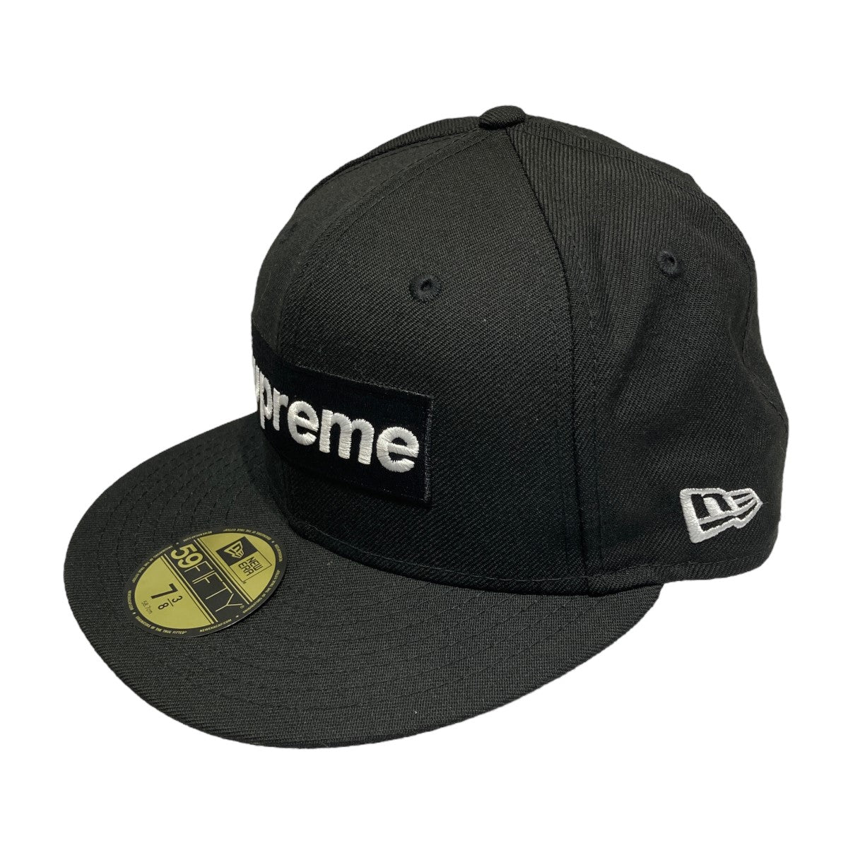 Supreme×New Era World Famous Box Logoボックスロゴ キャップ ブラック サイズ 7  3/8｜【公式】カインドオルオンライン ブランド古着・中古通販【kindal】