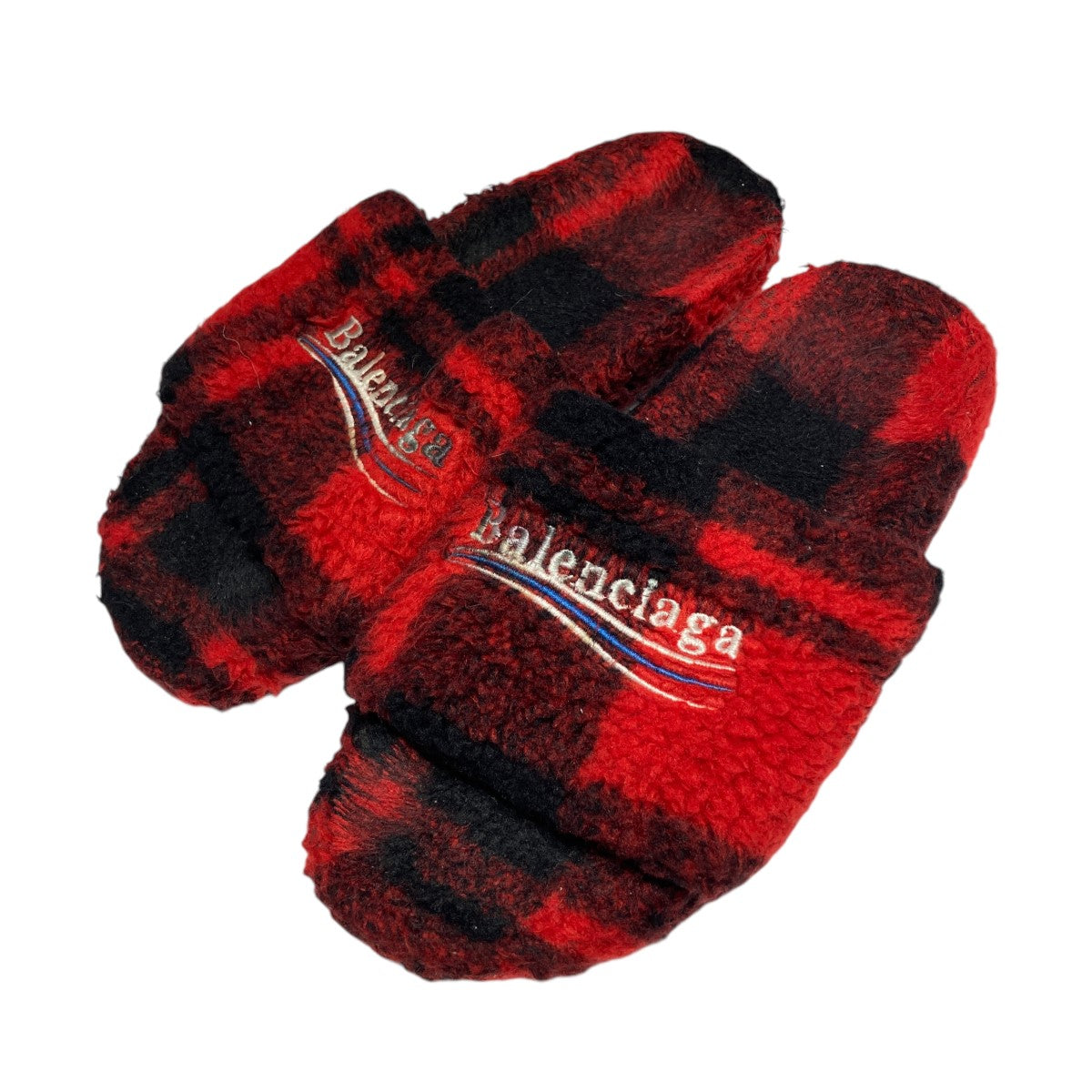 バレンシアガ　FURRY SLIDE サンダル Balenciaga Furry Slide Sandals | Saks Fifth Avenue