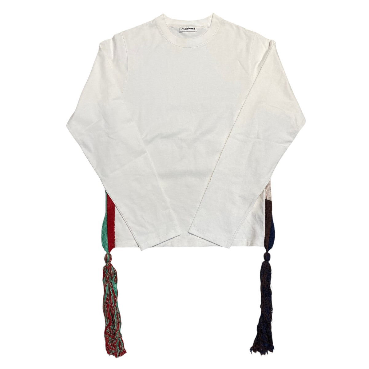 JIL SANDER(ジルサンダー) Side Tassel Long Sleeve Top長袖カットソーJSMQ707019