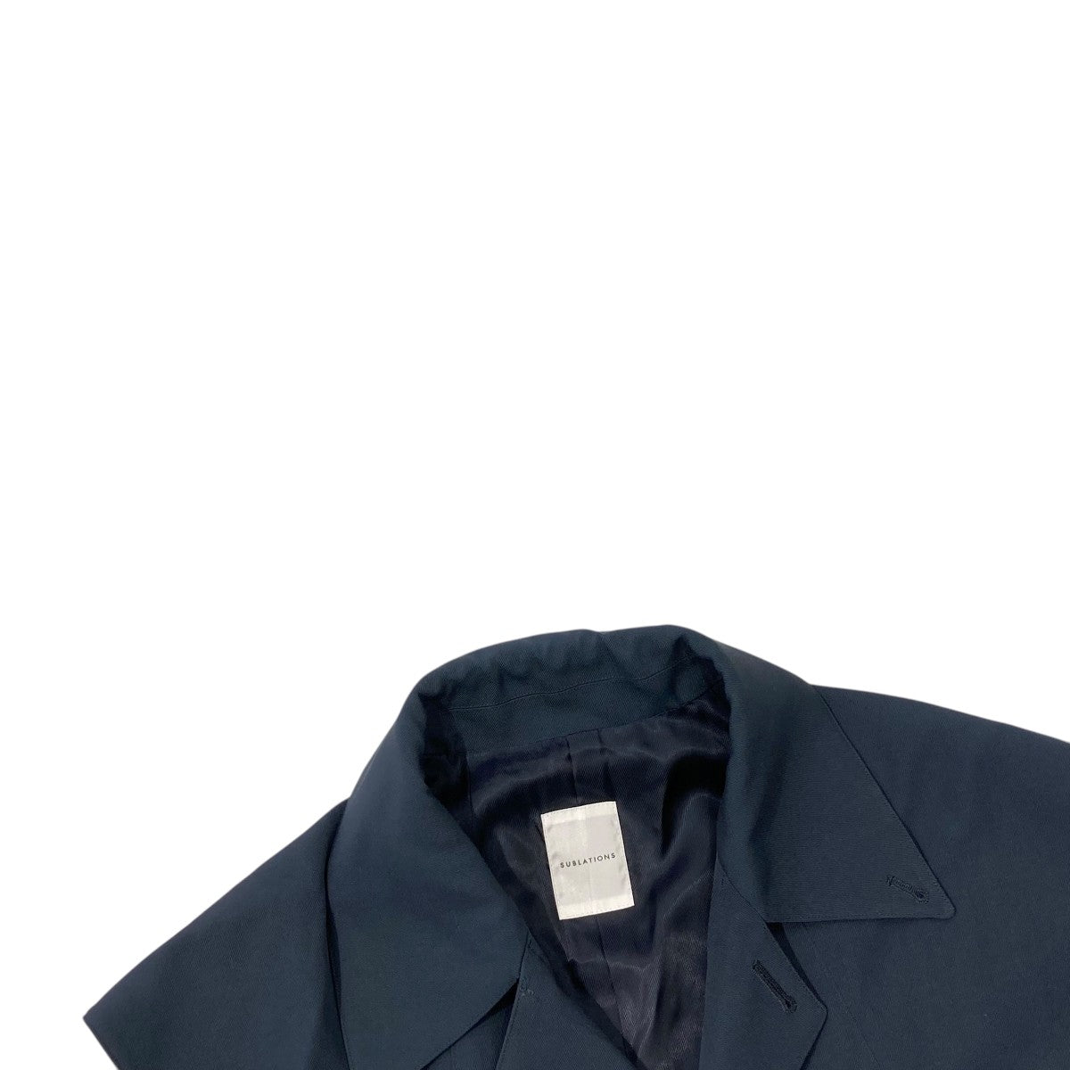 SUBLATIONS WOOL GABARDINE VEST