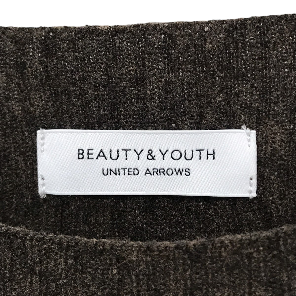 ホールガーメントリブフレアニットワンピース1626-299-4065ニットワンピース