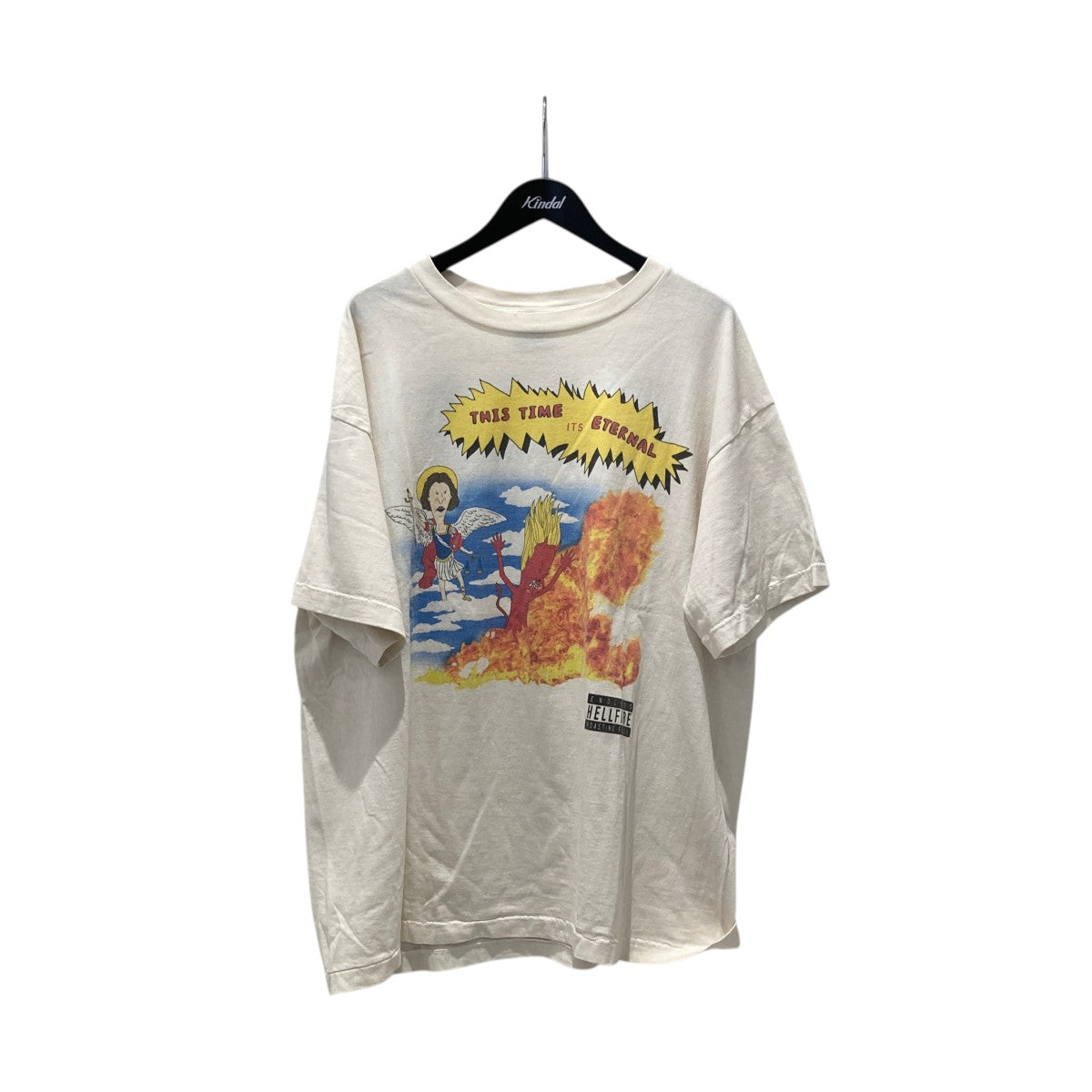 SAINT MICHAEL SS TEE TIME IS ETRNL半袖カットソーSM-A23-0000-004 古着・中古-1枚目のアイテム画像