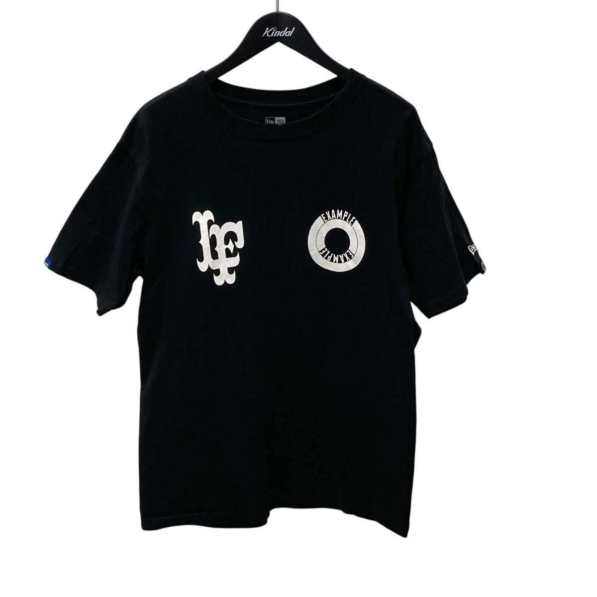 シンプル ブラック 半袖Tシャツ EXAMPLE(エグザンプル) 半袖Tシャツ ブラック サイズ XL|【公式