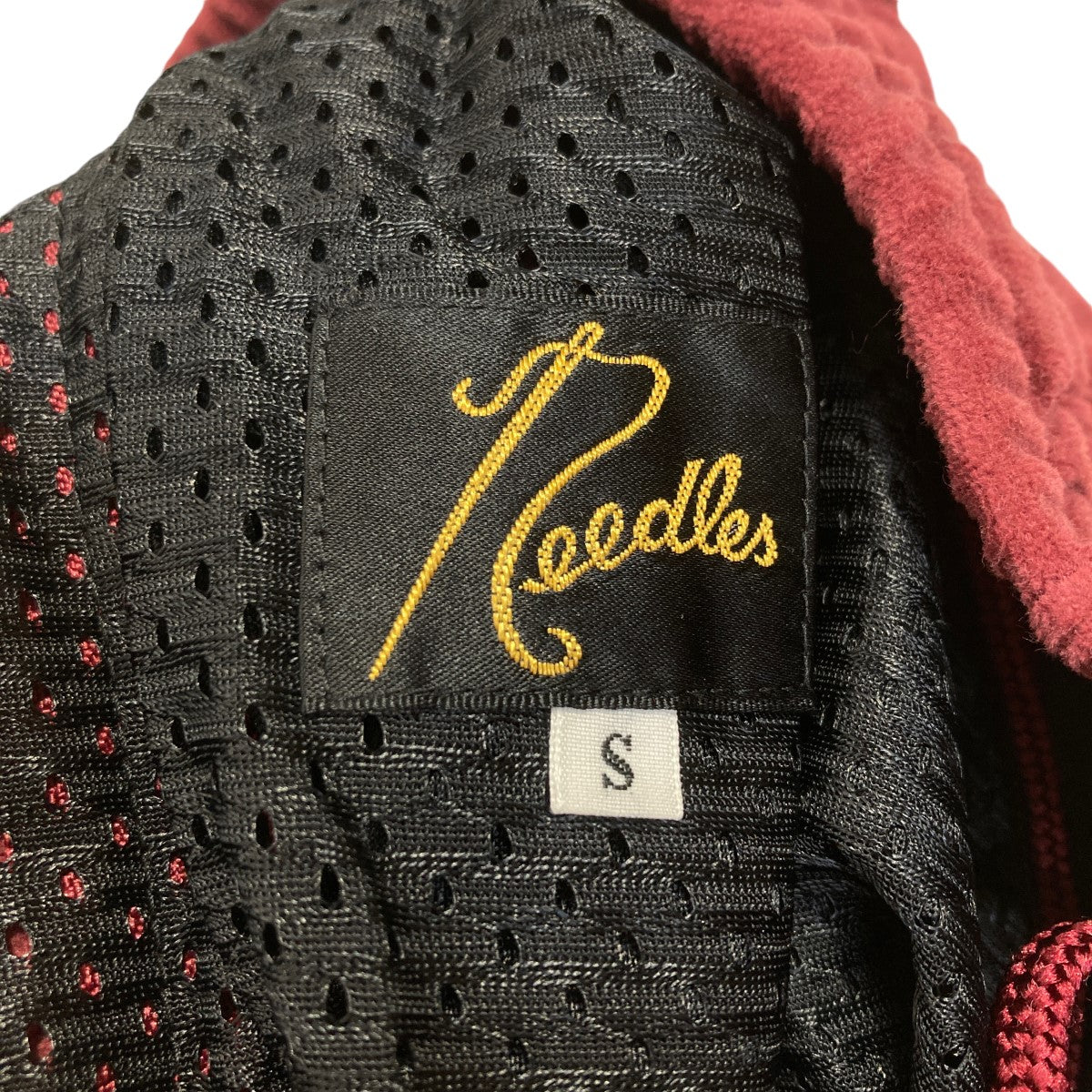 Needles(ニードルス) ベロアトラックパンツHM231 HM231 ボルドー