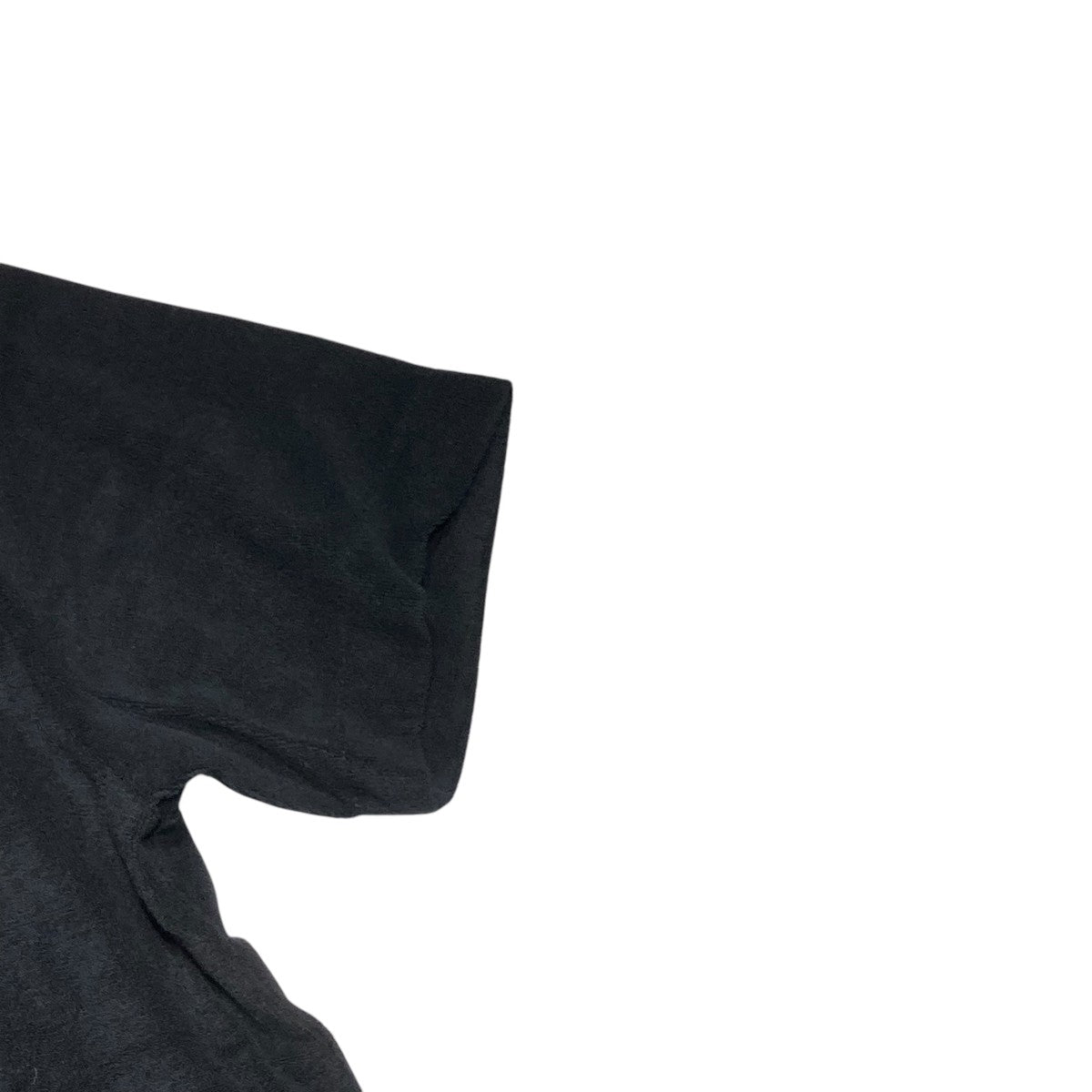 Black Cuba Knitted Terry Shirtオープンカラーシャツ